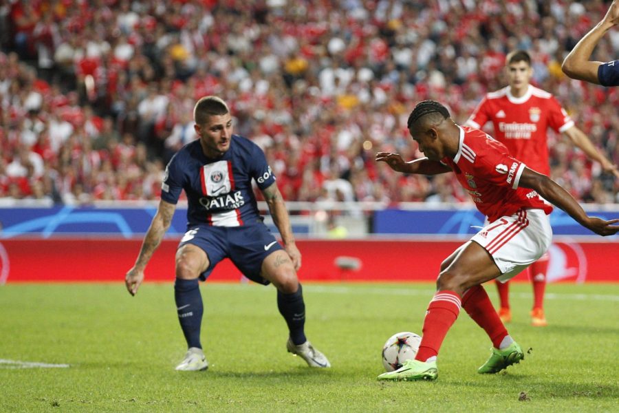 Verratti Benfica/PSG