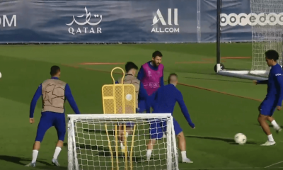 Juventus/PSG - Revivez des extraits de l'entraînement auprès des Parisiens