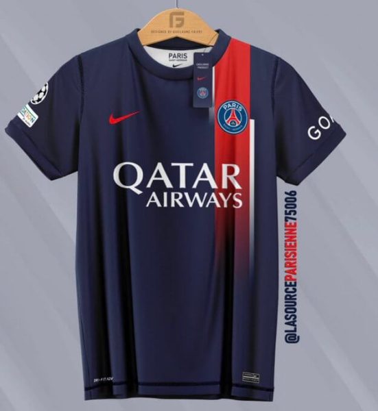 Le maillot domicile de 2023-2024 du PSG finalement "historique" ?