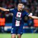 Mbappé célébration de but Juve/PSG