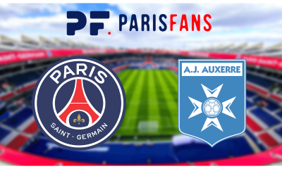 PSG/Auxerre - Résultat entraînement