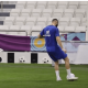 Coupe du Monde - L'entraînement spécifique de Benzema et Varane