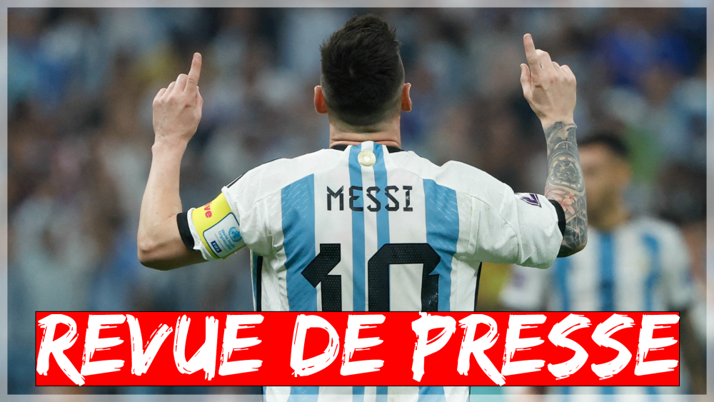 Revue de presse : Messi au dessus, Mbappé/Hakimi duel fratricide, Neymar relaxé