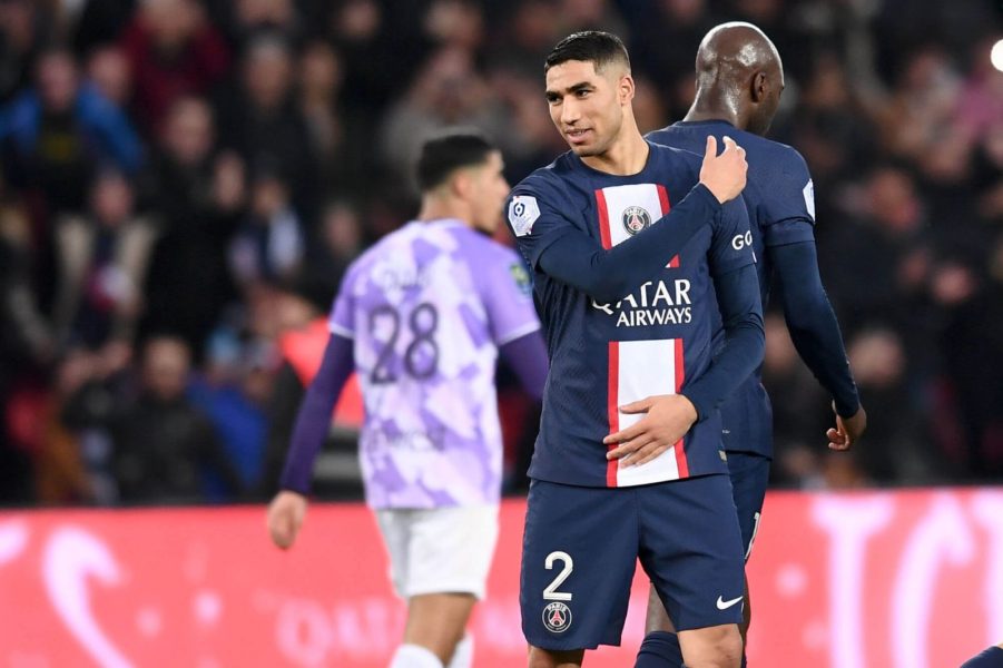 PSG/Toulouse - Hakimi largement élu meilleur joueur par les supporters