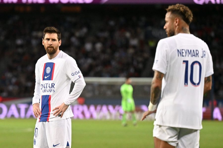 Messi et Neymar défaite Rennes/PSG