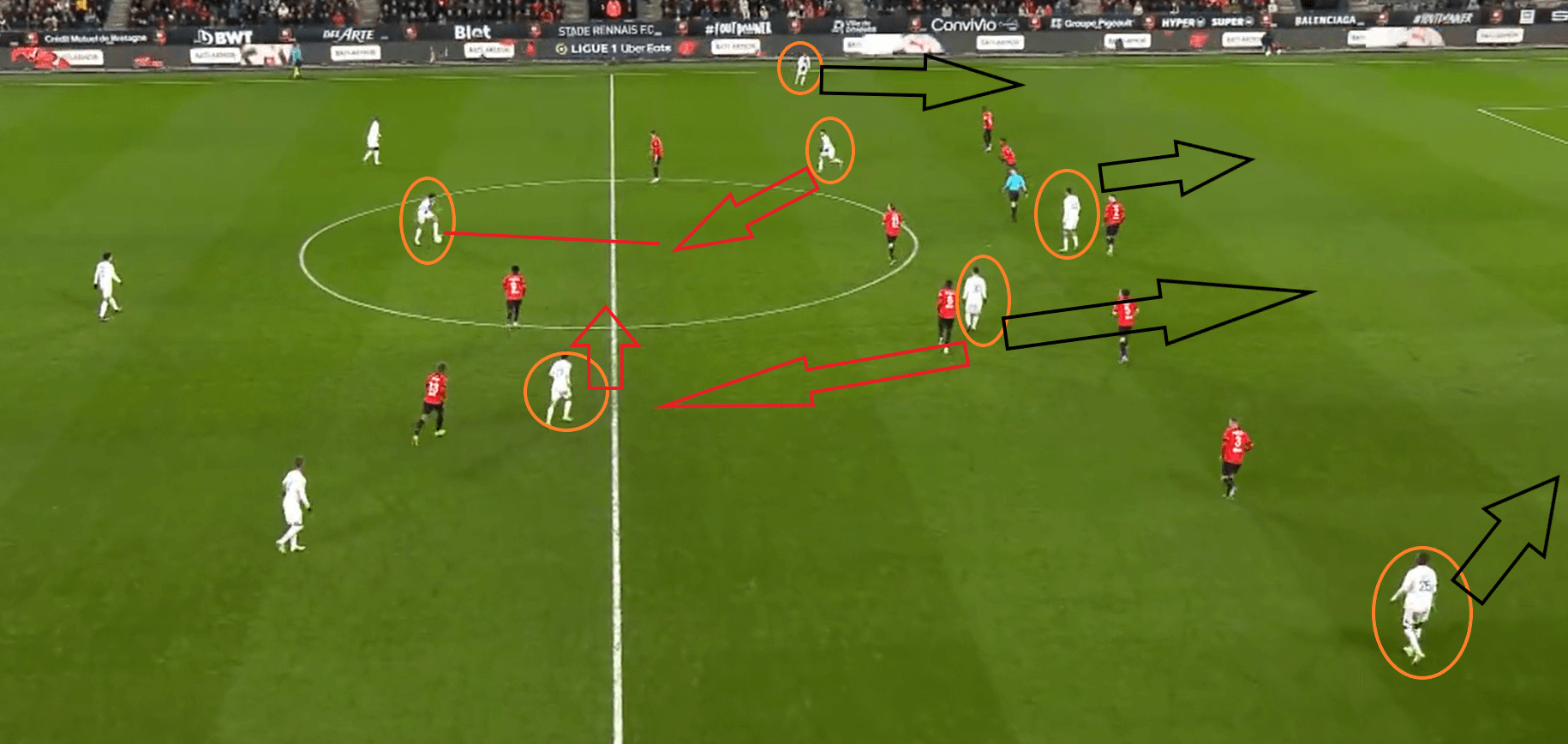 Rennes/PSG - Comment Paris s'est bêtement laissé faire : analyse en images