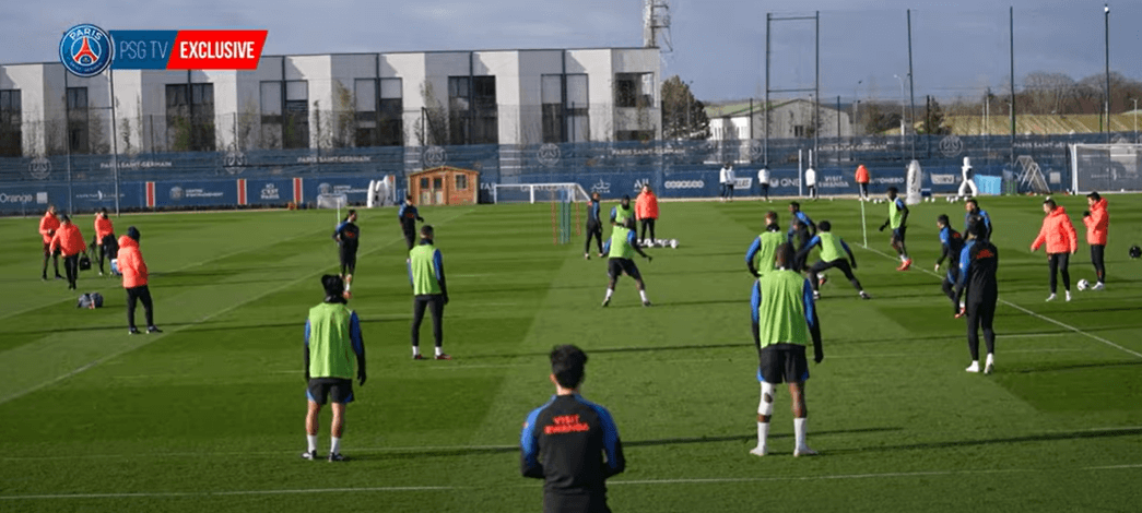 Rennes/PSG - Revivez des extraits de l'entraînement des Parisiens