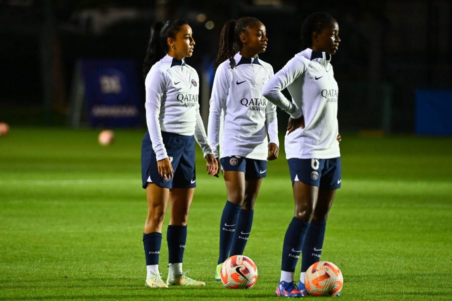 PSG/Wolfsbourg - Revivez le dernier entraînement auprès des Parisiennes