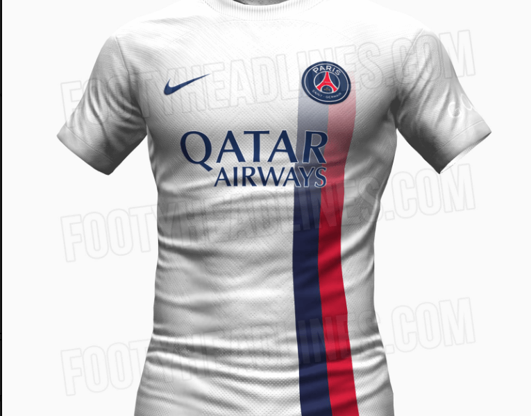 Maillot extérieur 2023-2024 du PSG, de nouvelles images