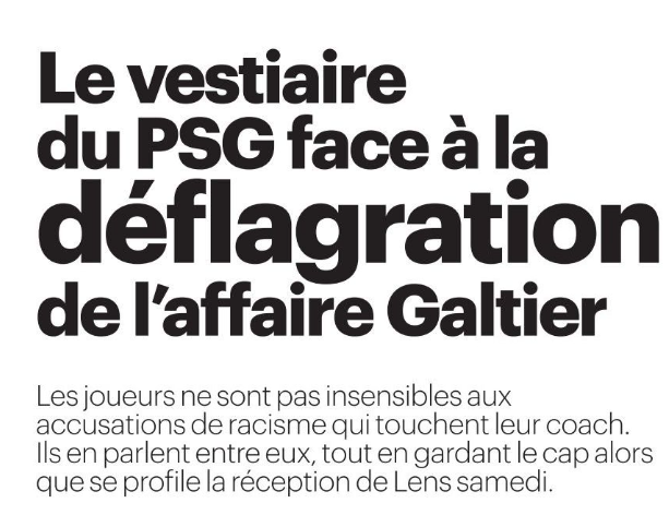 Revue de presse : la réponse de Galtier, Stade de France, Disasi et PSG/Lens en fil rouge  