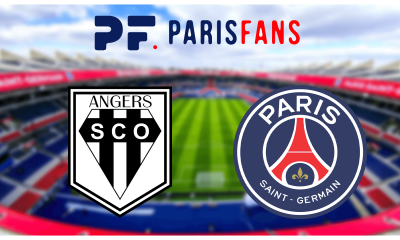 Angers/PSG - Les équipes officielles :