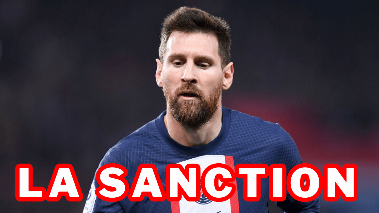 Vidéo PSG - Messi sanctionné ! La fin de son histoire à Paris ?