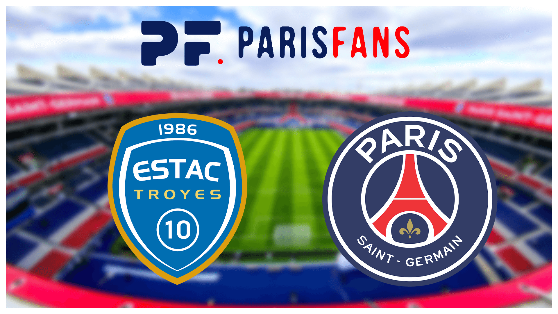 Troyes/PSG - Le groupe parisien :