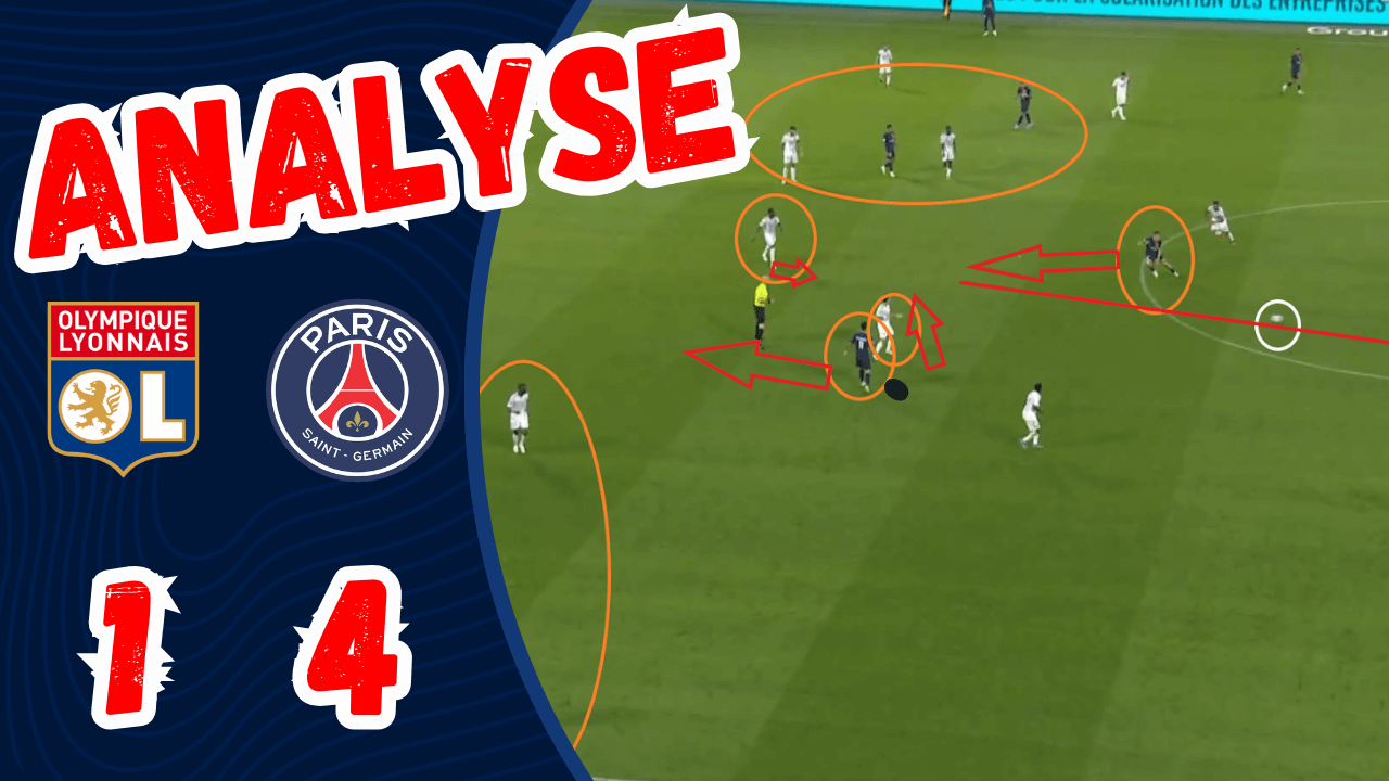 Lyon/PSG - Les côtés pour créer les espaces au centre, l'analyse du but d'Asensio