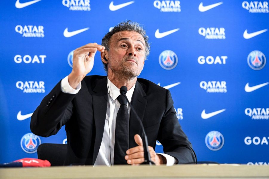 PSG/Newcastle - Luis Enrique PSG TV