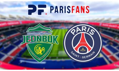 Jeonbuk Hyundai/PSG - Le groupe parisien