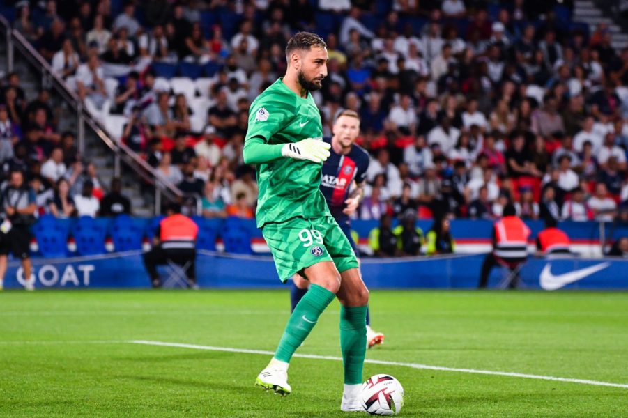 PSG/Lens - Frustré par le but, Donnarumma est content du jeu Parisien