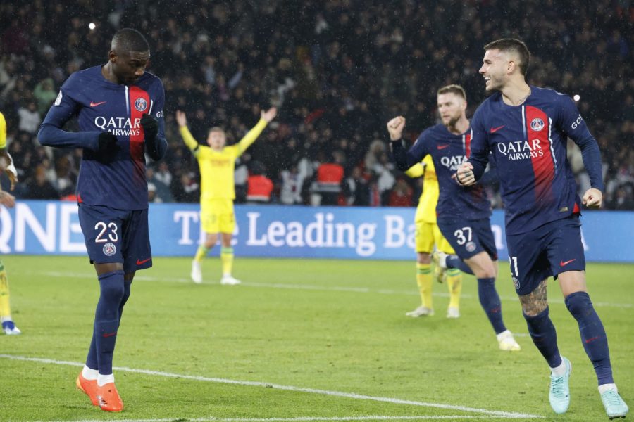 PSG/Nantes - Revivez la victoire et les buts auprès des joueurs parisiens