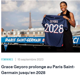 Officiel - Geyoro prolonge au PSG jusqu'en 2028 !