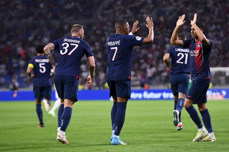 Ligue 1 - 5 joueurs du PSG dans l'équipe-type de la 4e journée de L'Equipe