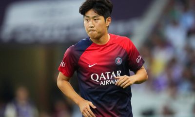 PSG/Nice - Lee Kang-In bien présent à l'entraînement collectif ce jeudi