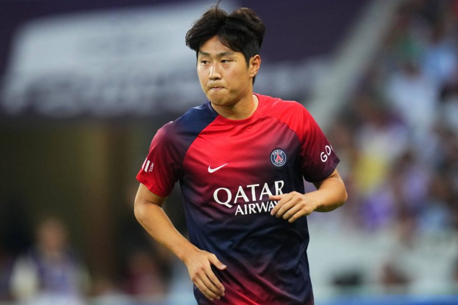 PSG/Nice - Lee Kang-In bien présent à l'entraînement collectif ce jeudi