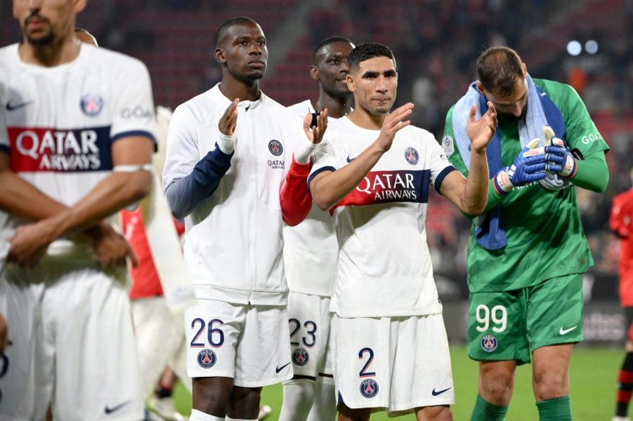 Rennes/PSG - Revivez la victoire et les buts auprès des joueurs parisiens