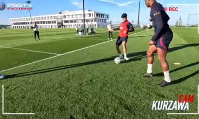 Un entraînement du PSG dans la peau d'un joueur