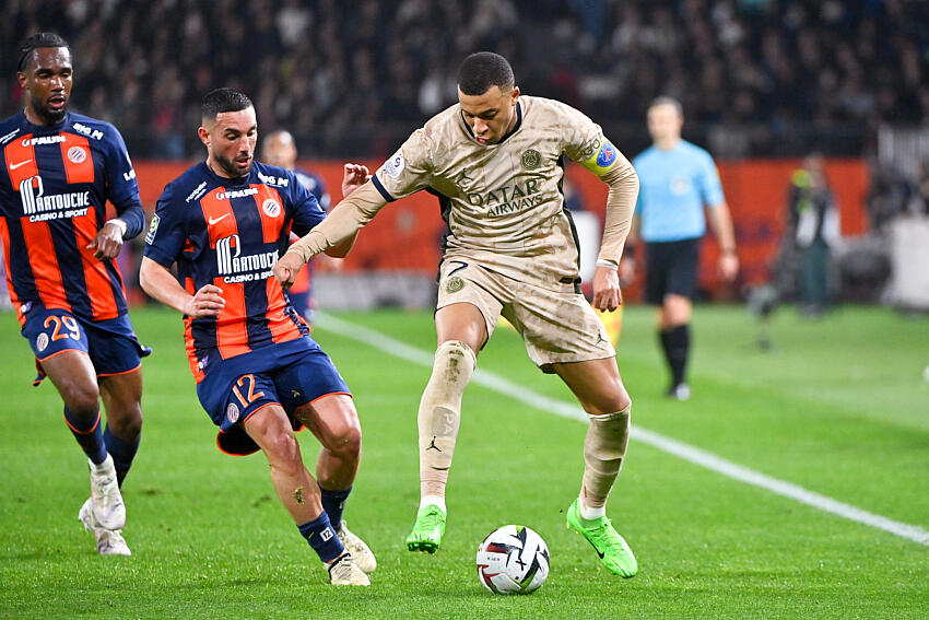 Jordan Ferri + Kylian Mbappé Montpellier/PSG