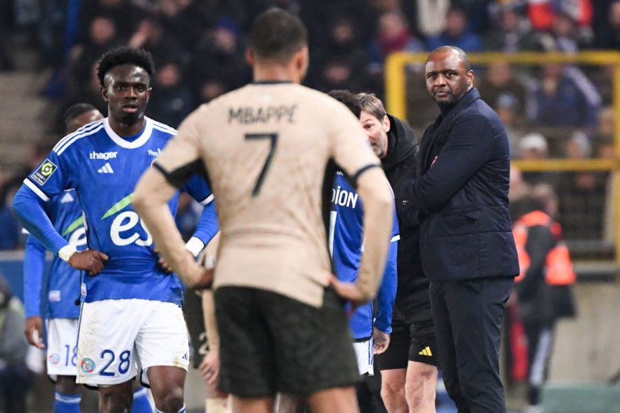 Strasbourg/PSG - Vieira "on aurait pu les faire douter plus."