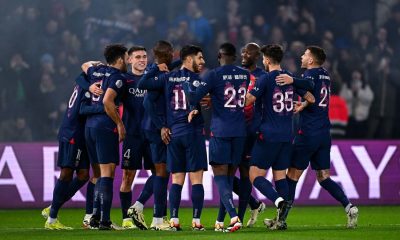 célébration but PSG/Lille