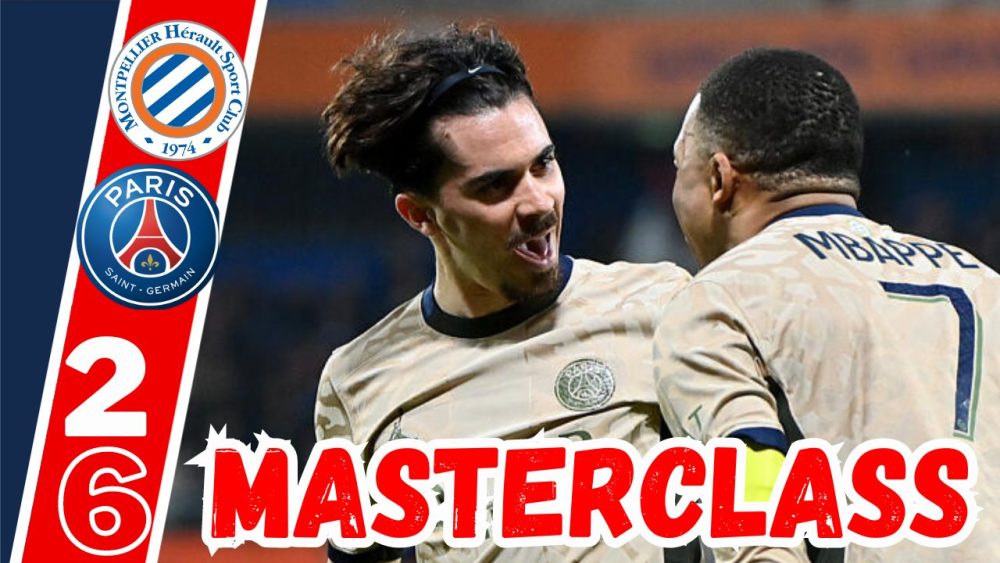 Brèves Actus Foot: Vidéo Montpellier/PSG - Mbappé, Vitinha, Luis Enrique...débrief avec nos notes ! thumbnail