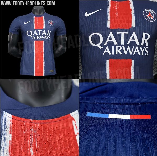 Maillot domicile 2024-2025 du PSG, des images dévoilées !