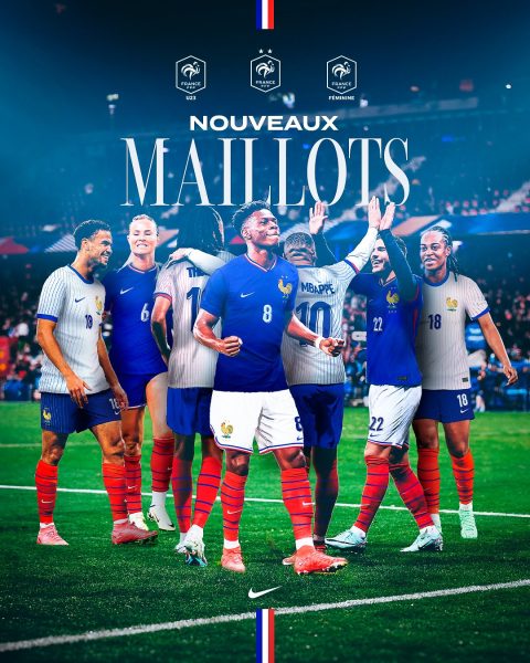 Officiel - Les nouveaux maillots de l'Equipe de France pour l'Euro 2024