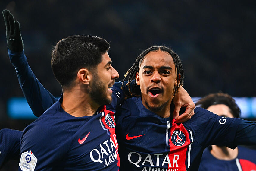 PSG/Lyon - Barcola élu meilleur joueur par les supporters