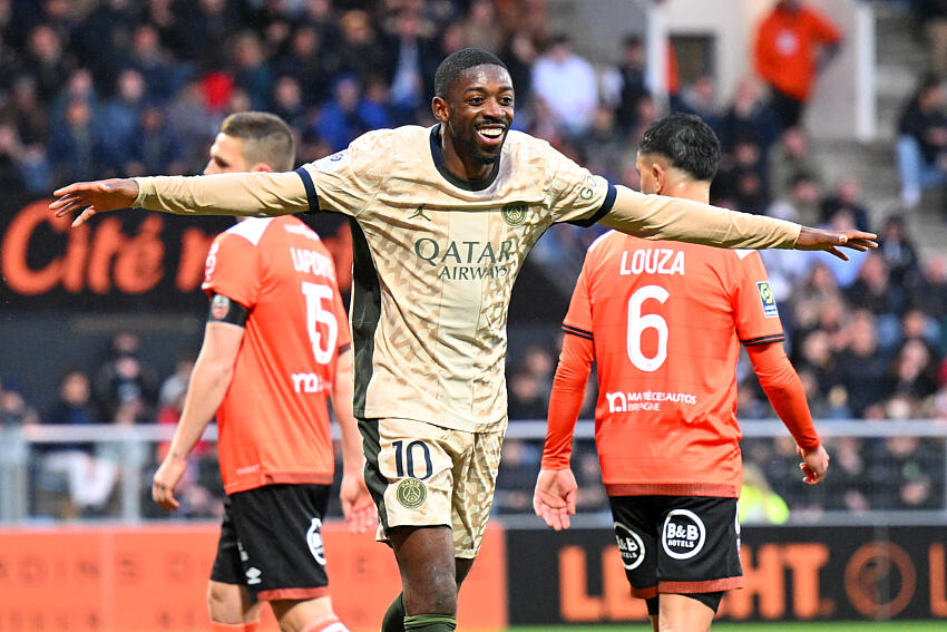 Lorient/PSG - Dembélé «rapidement gagner le championnat et de se projeter ensuite sur Dortmund"