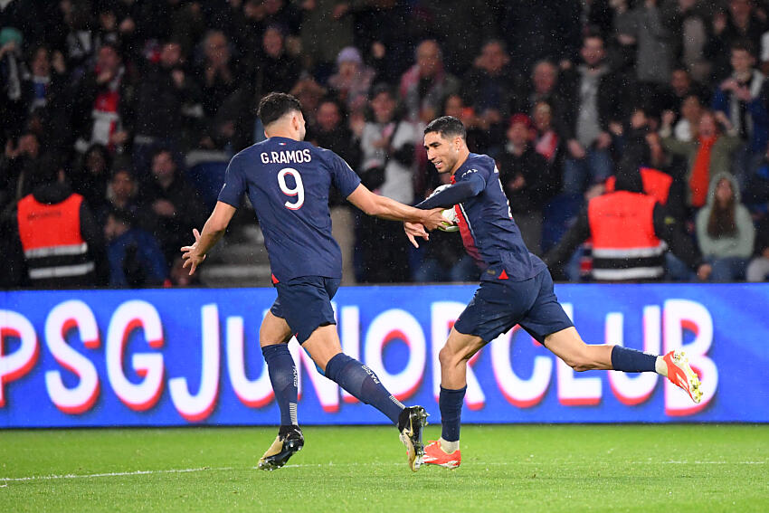 PSG/Le Havre - Hakimi élu meilleur joueur par les supporters