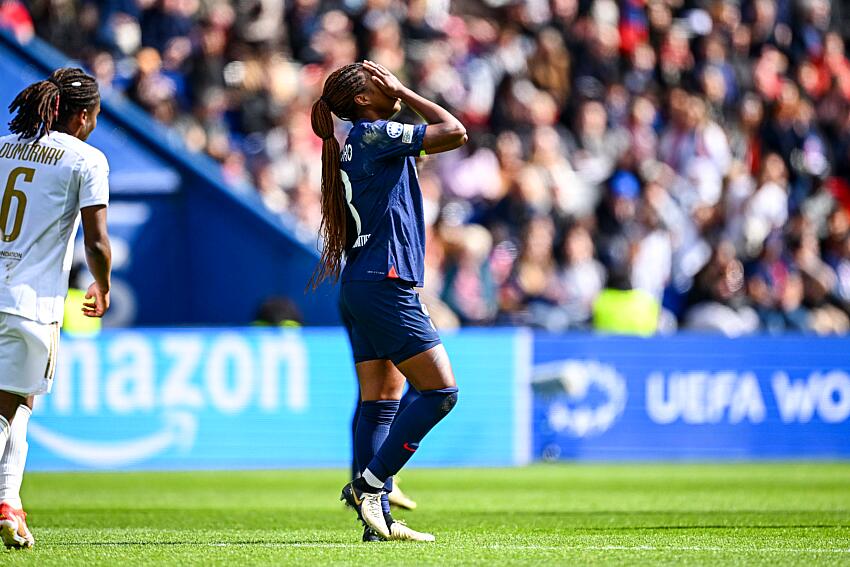 PSG/Lyon - Geyoro "il y a beaucoup de déception...Mais il faut continuer"