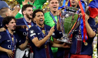 PSG/Arsenal - Marquinhos ne m&acirc;che pas ses mots apr&egrave;s le sacre