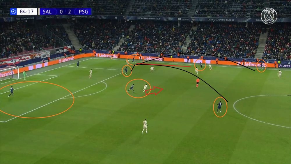 Salzbourg/PSG- Un "chef d'œuvre", l'analyse du 3e but parisien