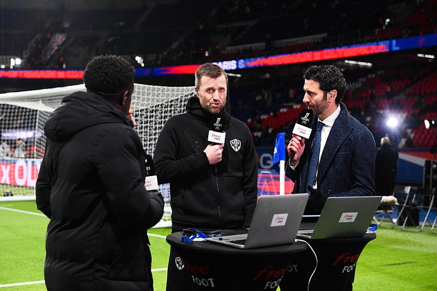 Horneland réaction après match questions de DAZN