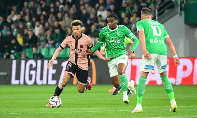 Pierre Ekwah et désiré doué ASSE/PSG