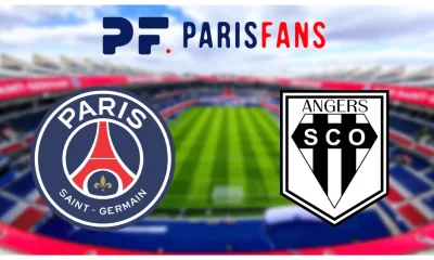 Diffusion PSG/Angers - Heure et chaîne pour voir le match