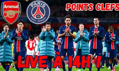 Live Arsenal/PSG - Les points clefs de la demi-finale, rendez-vous 14h !