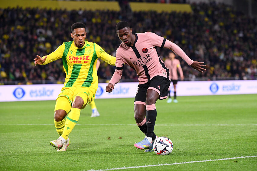 Kelvin AMIAN vs Nuno MENDES Nantes/PSG