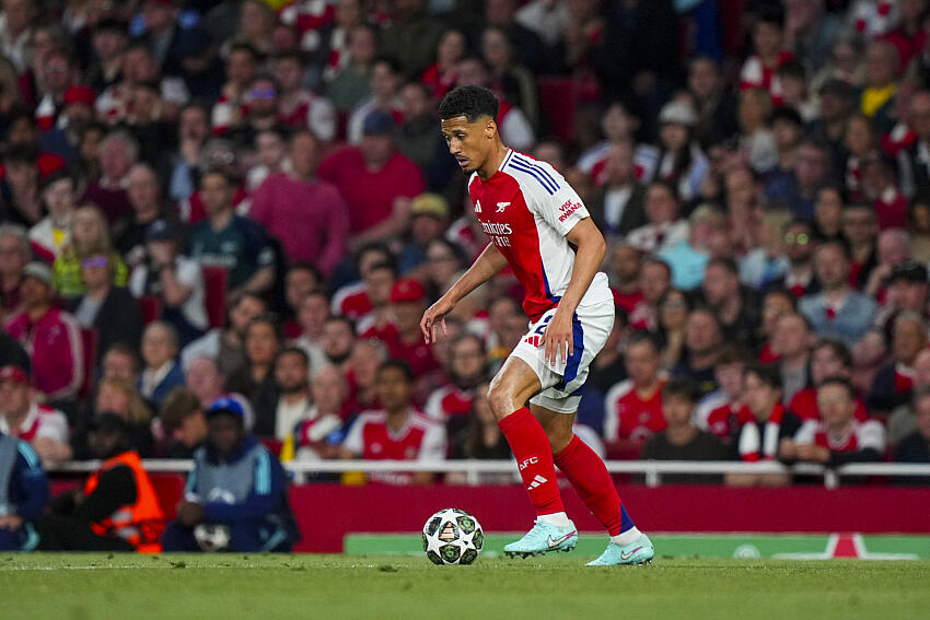 Saliba Arsenal/PSG
