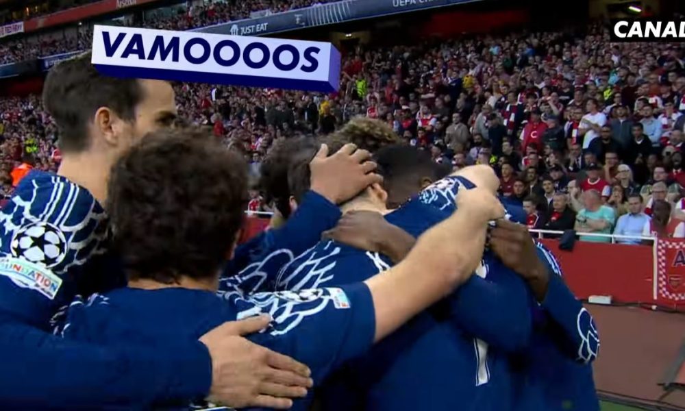 Arsenal/PSG - Revivez la victoire avec les "off" de la demi-finale