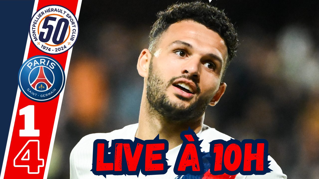 Live PSG - Victoire à Montpellier, Ramos et Trophées UNFP