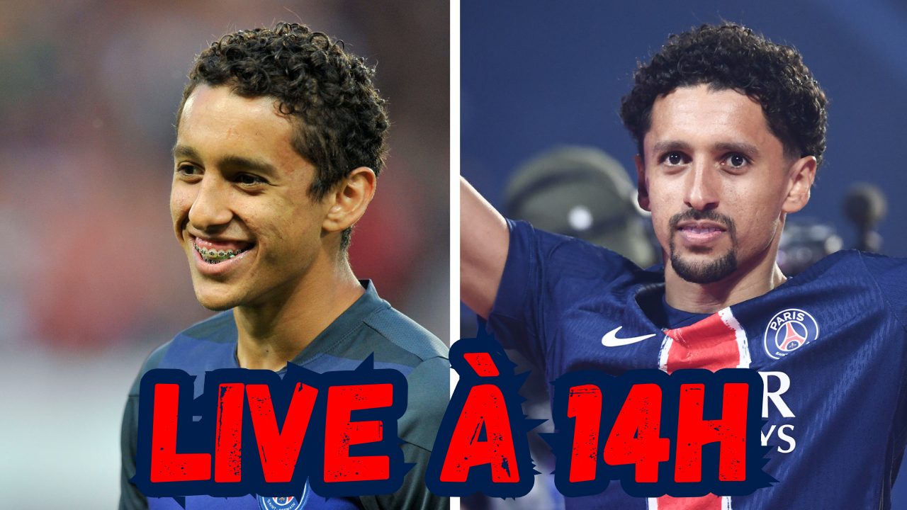 Live PSG - Marquinhos de gamin à légende, rendez-vous à 14h