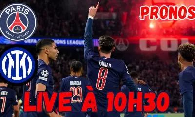 Live PSG/Inter Milan : L'équipe pour gagner la Ligue des Champions, rendez-vous à 10h30 !